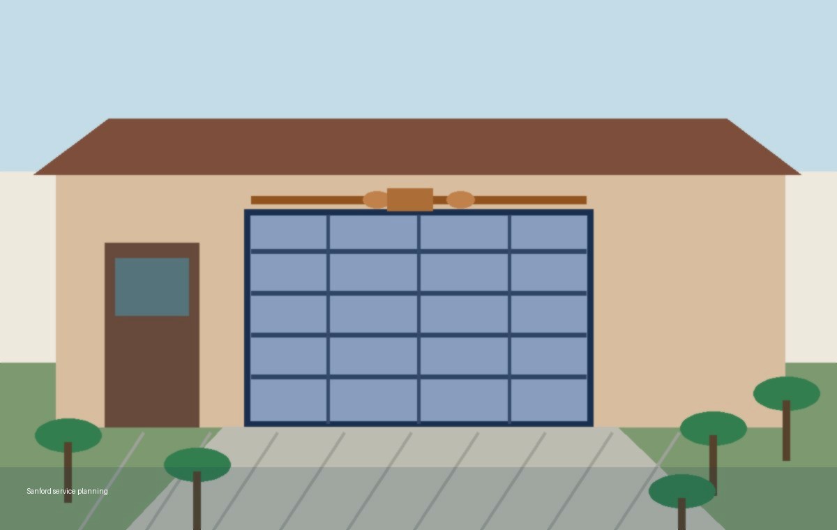 Garage door opener diagnostic for a Garden Oaks residential door